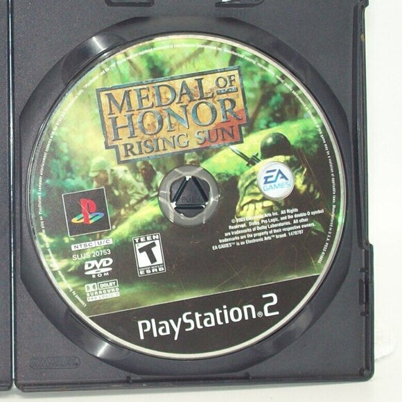 Sony Playstation 2 PS2 Medal of Honor Rising Sun EA Games Video Game - Picture 16 of 16